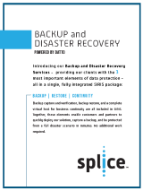 Backup & Disaster Recovery